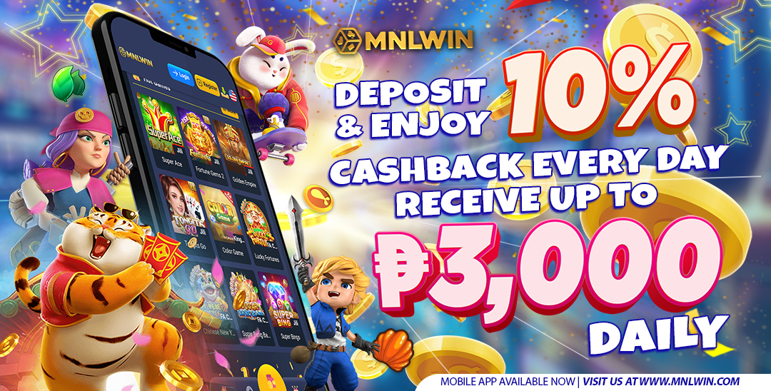 🎉Deposit & Enjoy 10% Cashback Every Day🎉